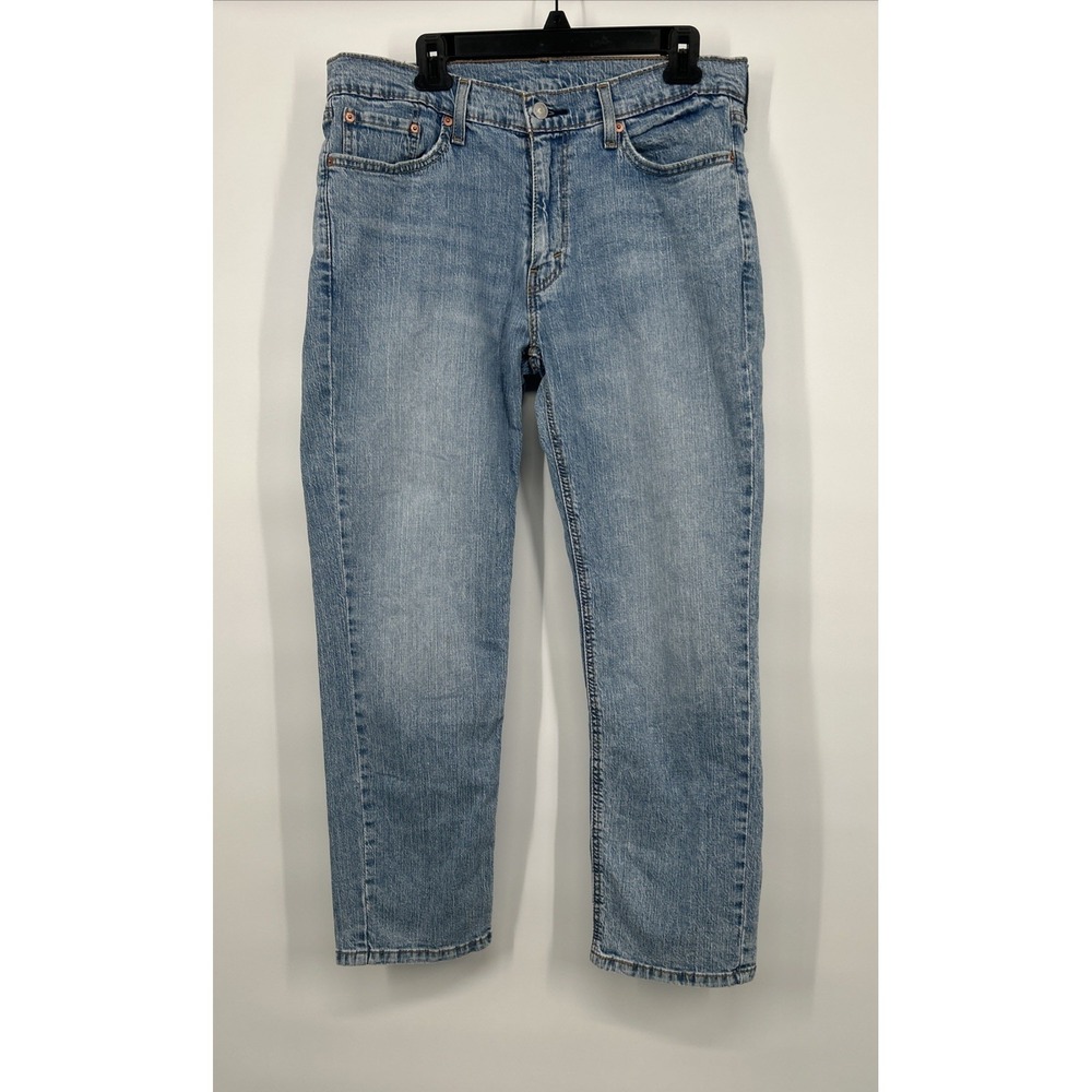 Levi's 541 Athletic Fit Men's Jeans 33x30 Light Wash Blue Denim Straight Leg